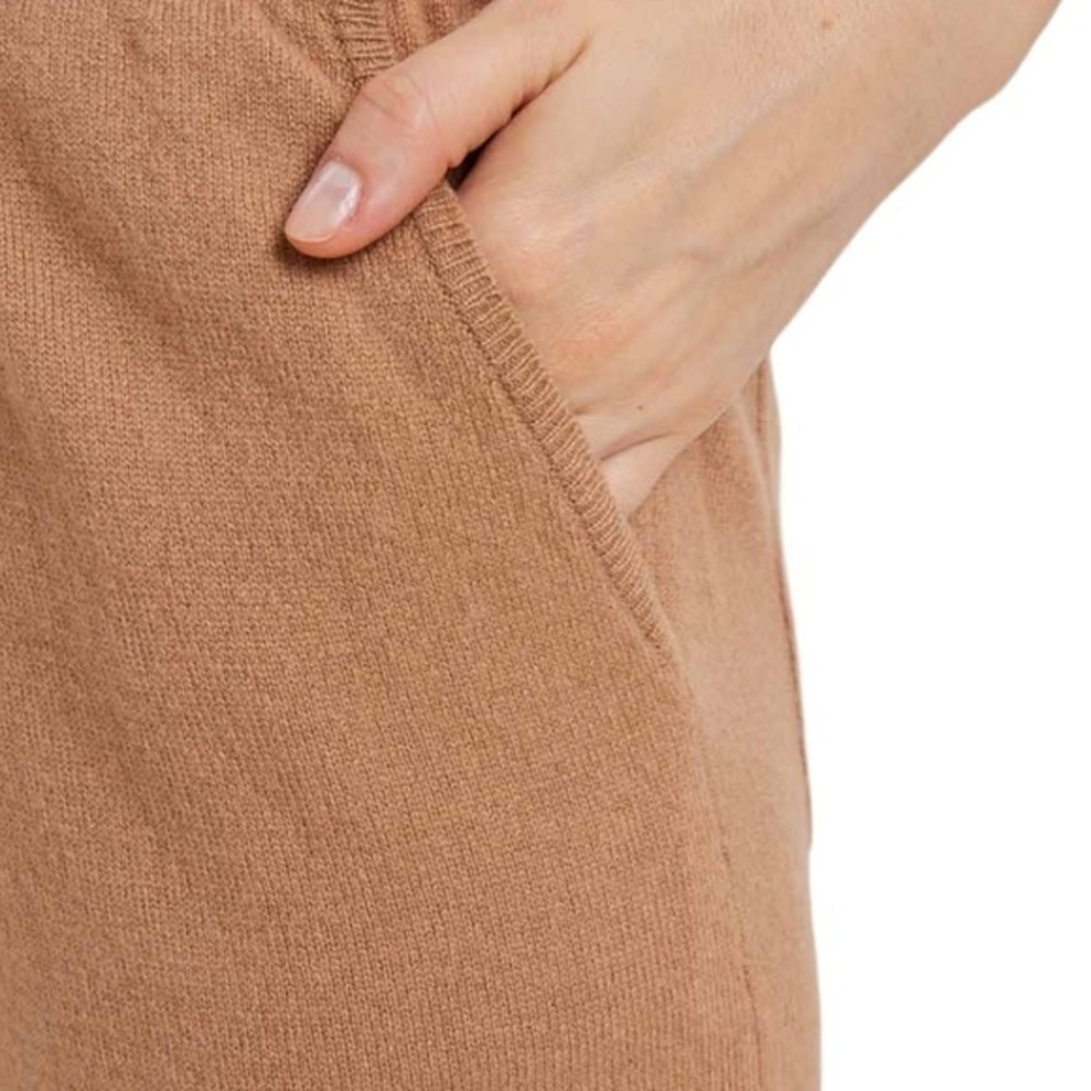 Nap Loungewear 100% Camel Brown Cashmere Pants $399 Xxl — image 2 of 8
